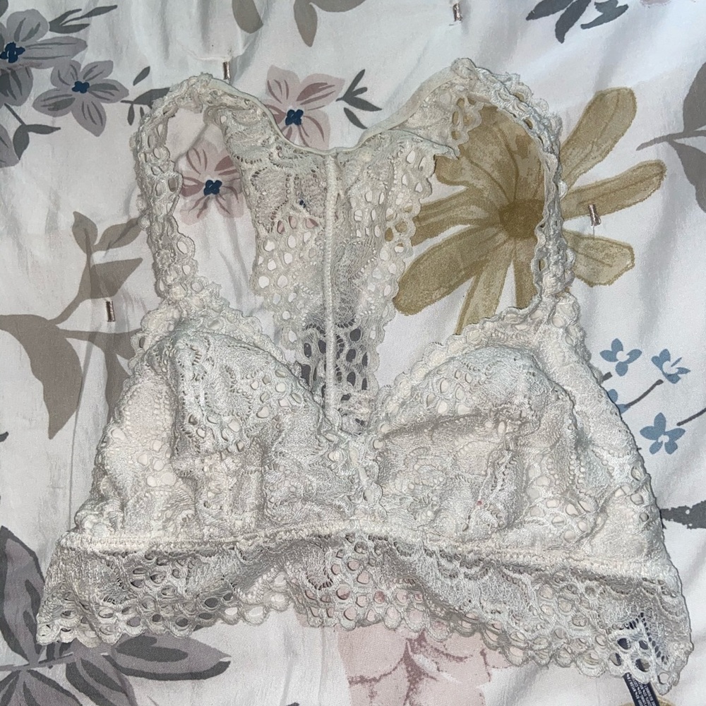Off white aerie bralette